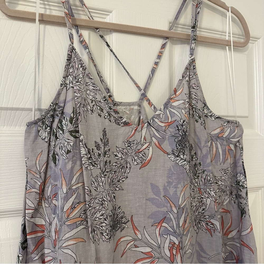 Cynthia Rowley handkerchief hem midi dress